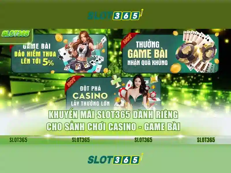Slot365: Trải nghiệm máy xèng trực tuyến hàng đầu Giao diện nhà cái hoàn hảo